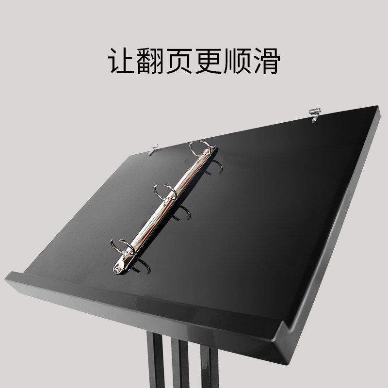 餐厅饭店菜单展示架揭牌仪式架子立式文件合同公示架演讲发言台
