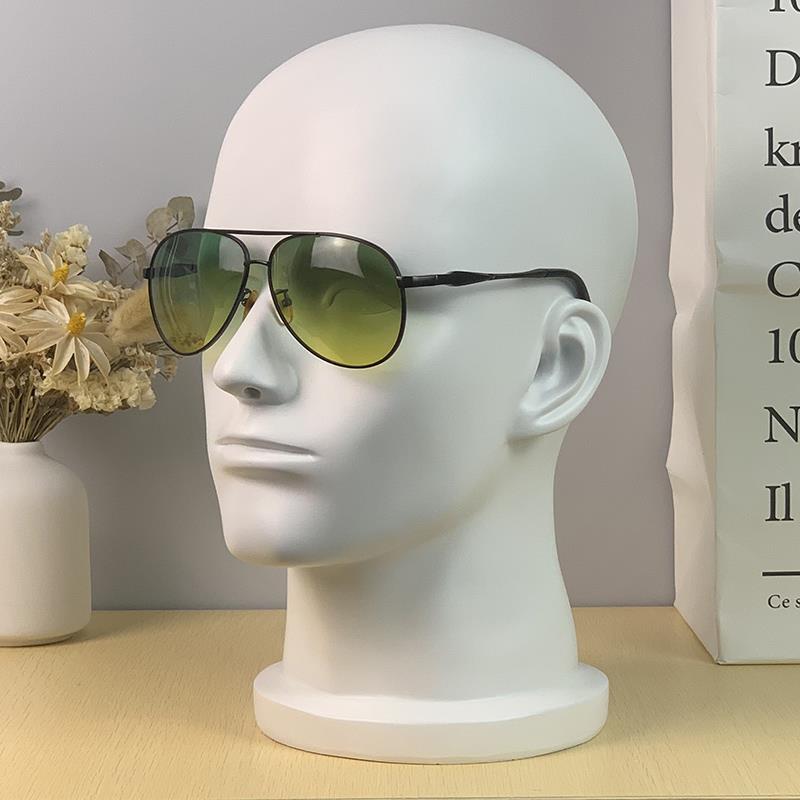 欧式风格展示头模 帽子耳机展示用亚洲艺术头模59CM