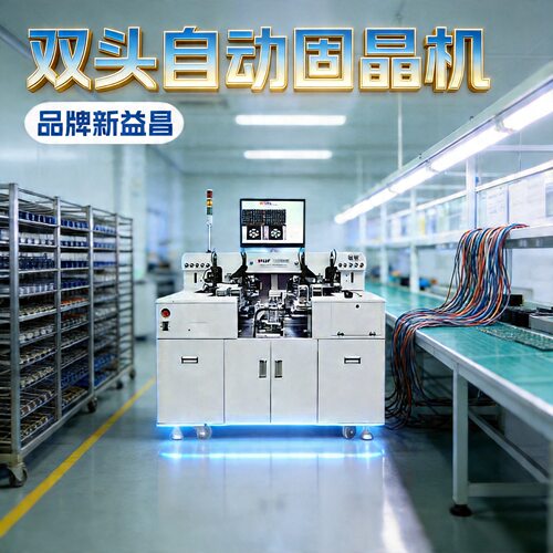 新益昌GS100BH-N双头自动固晶机 9.5成新 质保无忧 原装品质