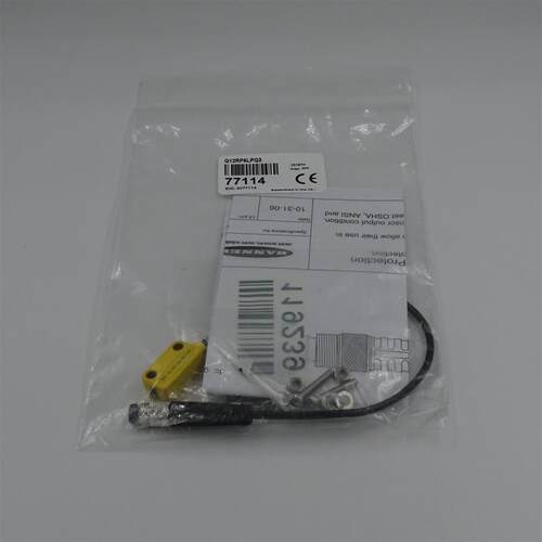 全新原装正品BANNER邦纳Q12RP6LPQ3光电开关传感器77114现货