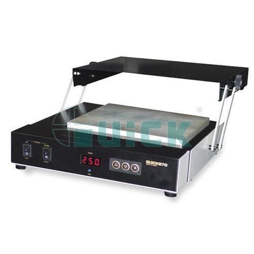 原装快克870 预热平台QUICK 870 加热平台800W防静电预热回流平台