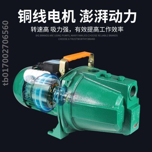 广东凌霄水泵喷射泵自来水增压泵井水抽水机全自动加压泵JET00型