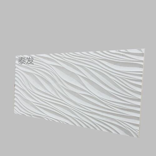 法式石膏波浪板石膏肌理板 grg波浪水波纹板背景墙文化砖吊顶装饰