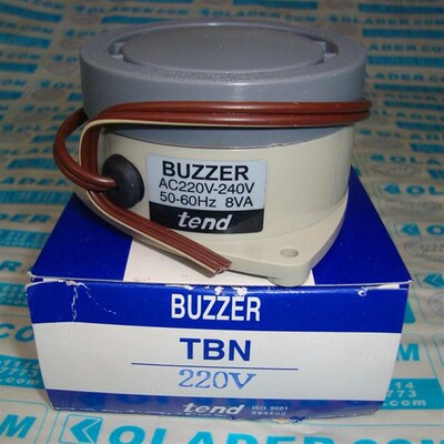 原装正品 天得TEND 露出式蜂鸣器 TBN-220 AC220V BUZZER警报器