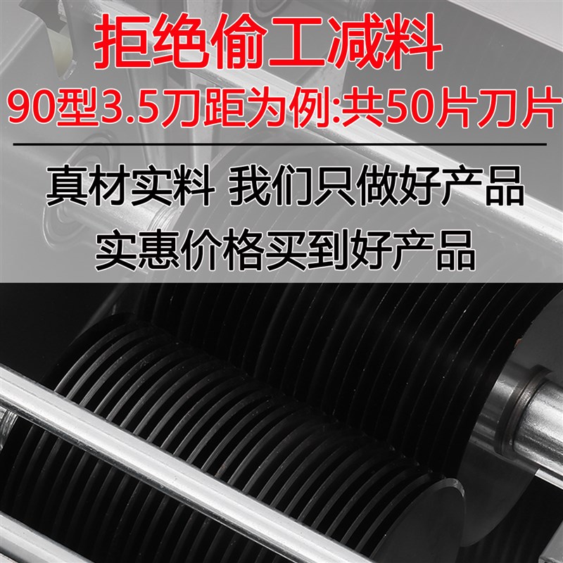 切肉机商用电动切丝切鲜肉片机家用全自动切菜绞肉切块不锈钢小型