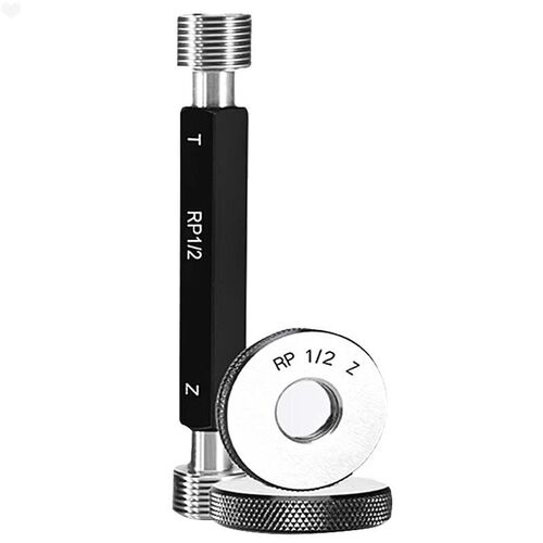 螺纹通止规 直管螺纹塞规 螺纹塞规RP1/8 RP1/4 RP3/8 RP1/2 3/4X