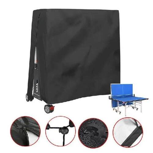 Heavy Duty Waterproof Dustproof Table Tennis Cover 420D