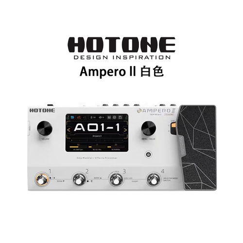Hotone Ampero II Stomp Stage 电吉他综合效果器2代民谣贝斯乐句
