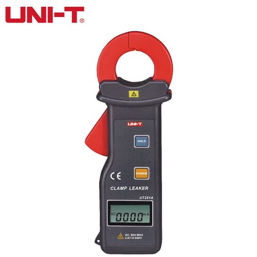 UNI-T优利德UT251A 数字钳型漏电流表漏电仪高精度多功能手持