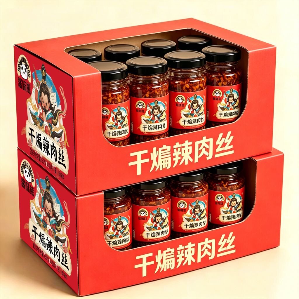 【巨好吃】正宗干煸辣肉丝下饭香辣微辣肉量加大下饭神器好吃过瘾