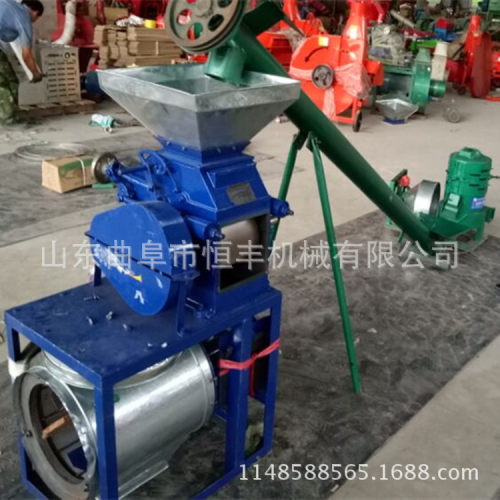 粗粮面粉加工设备价格 电动磨粉机 内蒙古麸皮分离磨面机