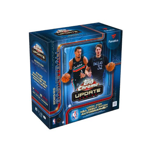 篮球球星卡【25-26 篮球 topps chrome updates 狂热 mega】