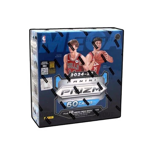篮球球星卡【24-25 篮球 prizm pz mega 绿碎冰】