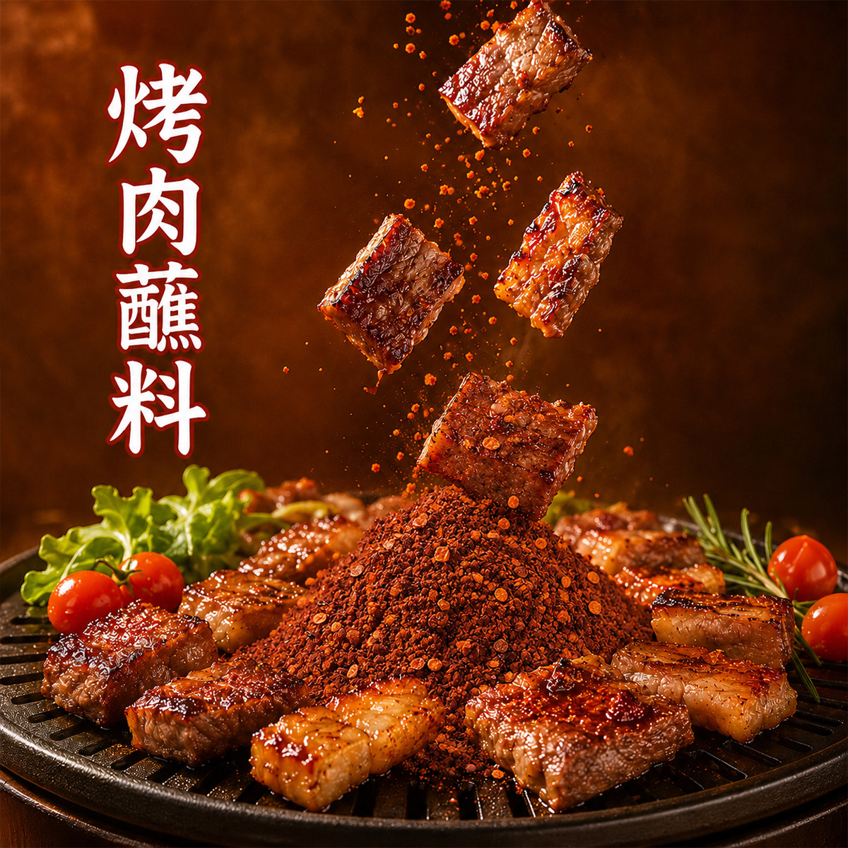 贵州五香辣椒面干碟蘸料烧烤辣椒