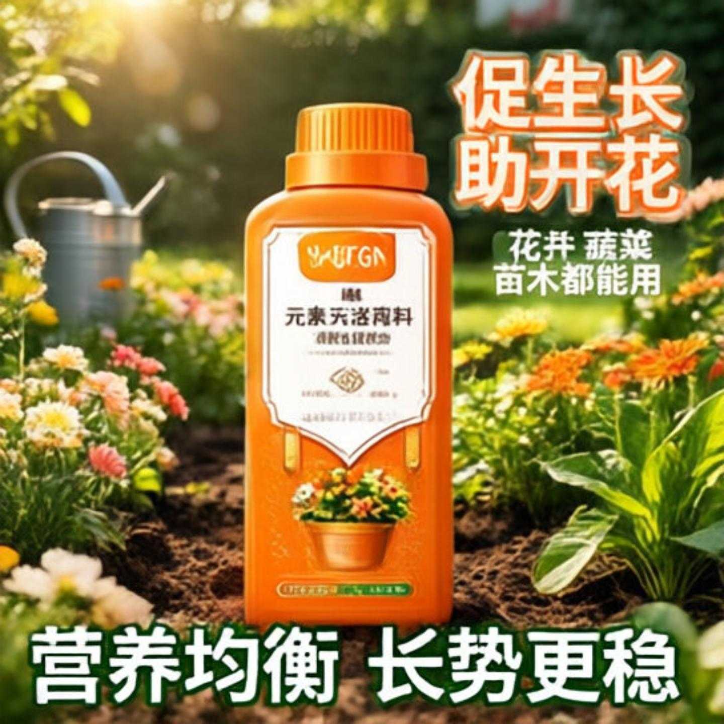 园艺中量元素水溶营养液|盆栽促