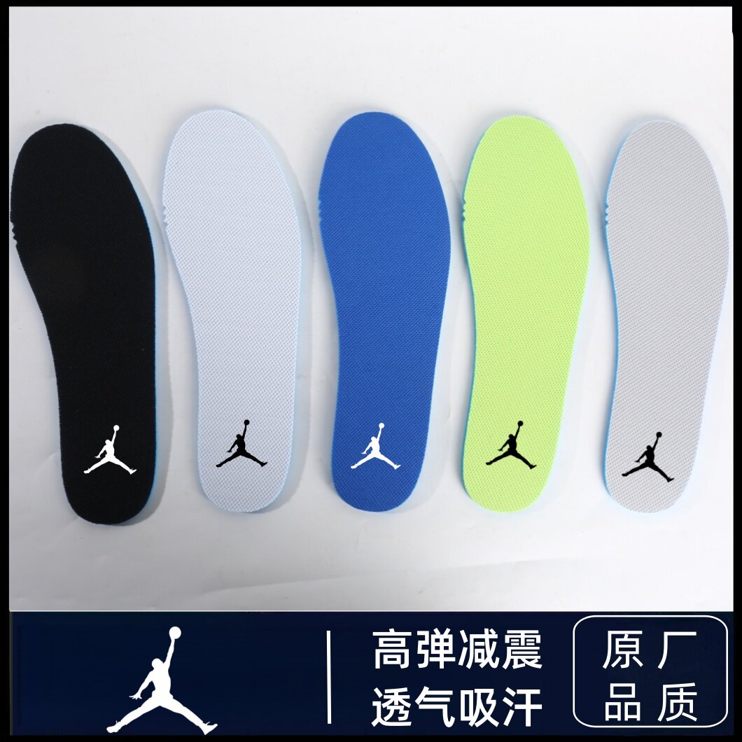 适配耐克AJ312 5 11鞋垫原厂Dunk男女减震乔丹红脚趾运动缓震吸汗