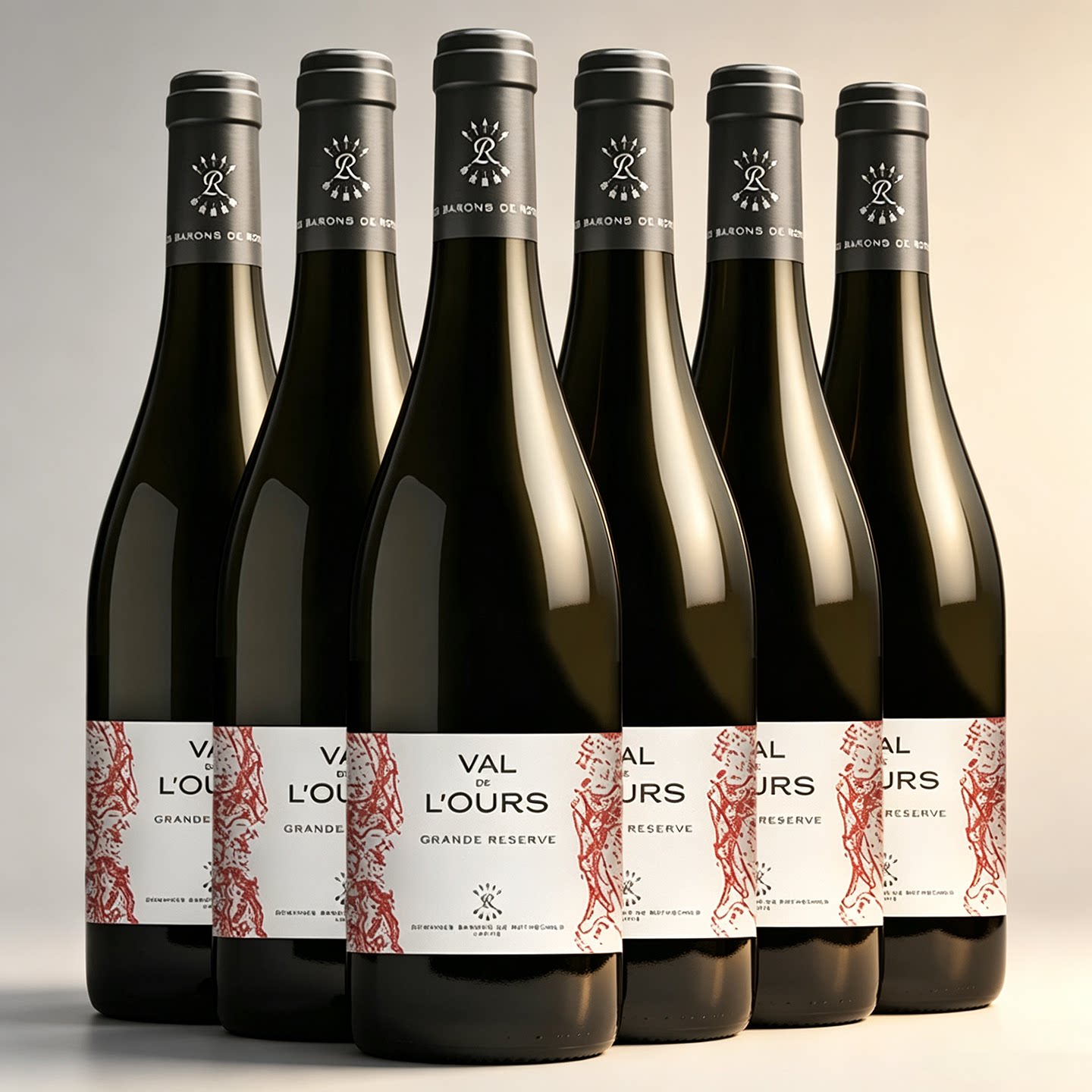拉菲雾禾山谷珍藏法国原装进口干红葡萄酒红酒750ml*6瓶整箱正品