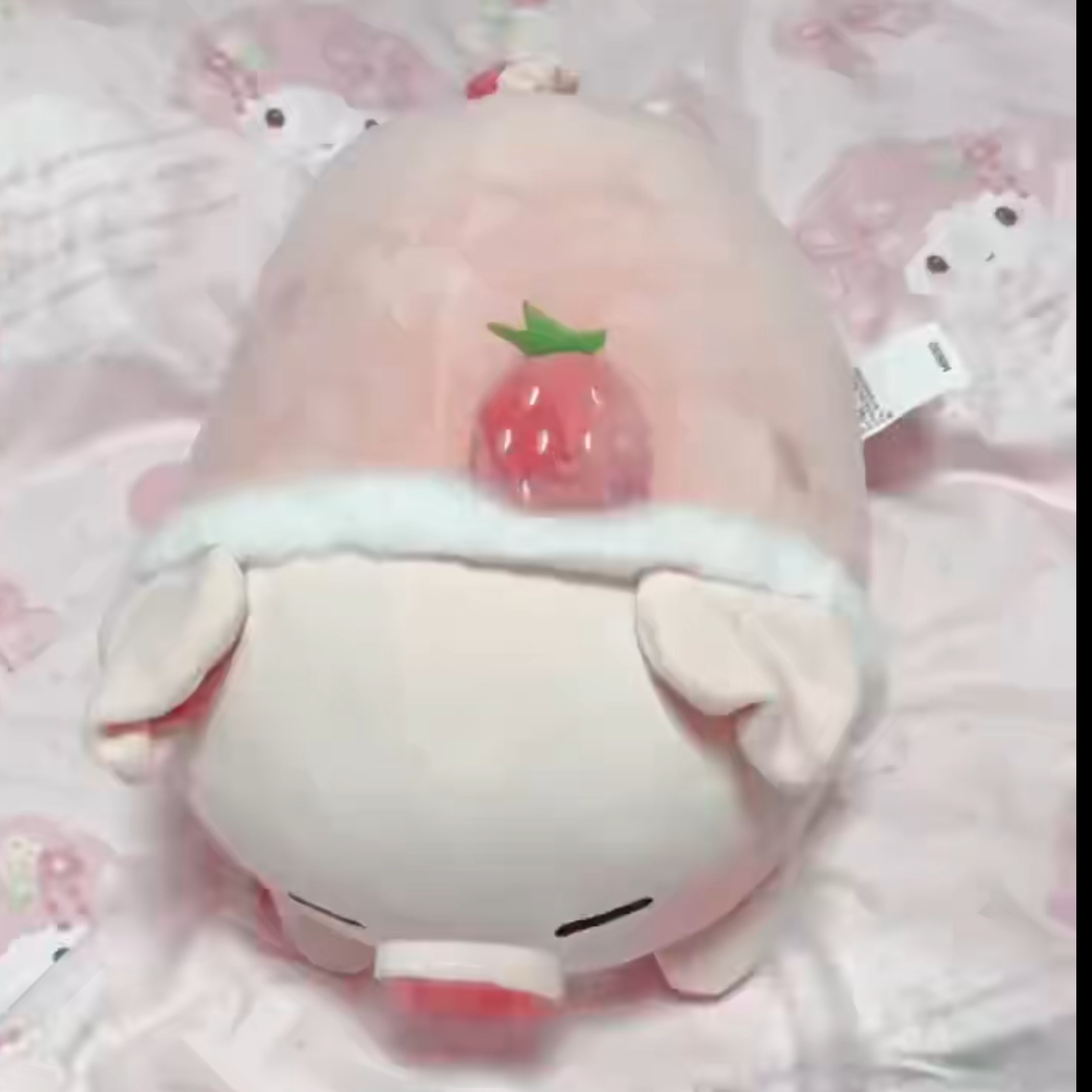 爆款趴姿天使翅膀猪猪公仔毛绒玩具网红陪睡抱枕玩偶生日礼物女生