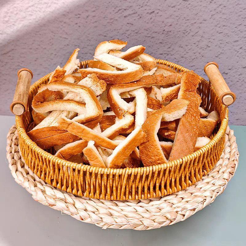船仔吐司面包营养美味便宜吐司早餐边角料烘干整箱零食代餐
