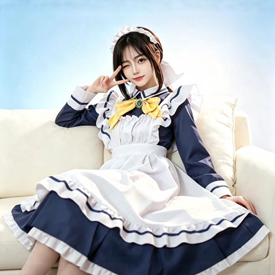枣子姐四季夏目死神之蝶cos服女