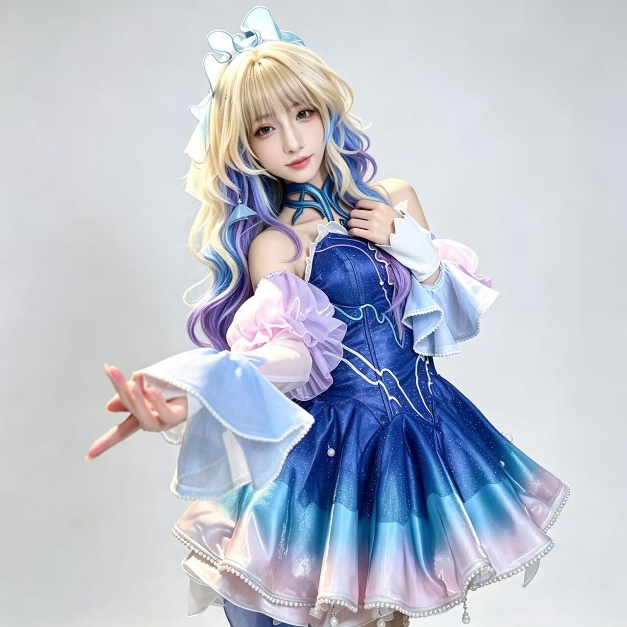 王昭君cos服长夜焕生王者荣耀女