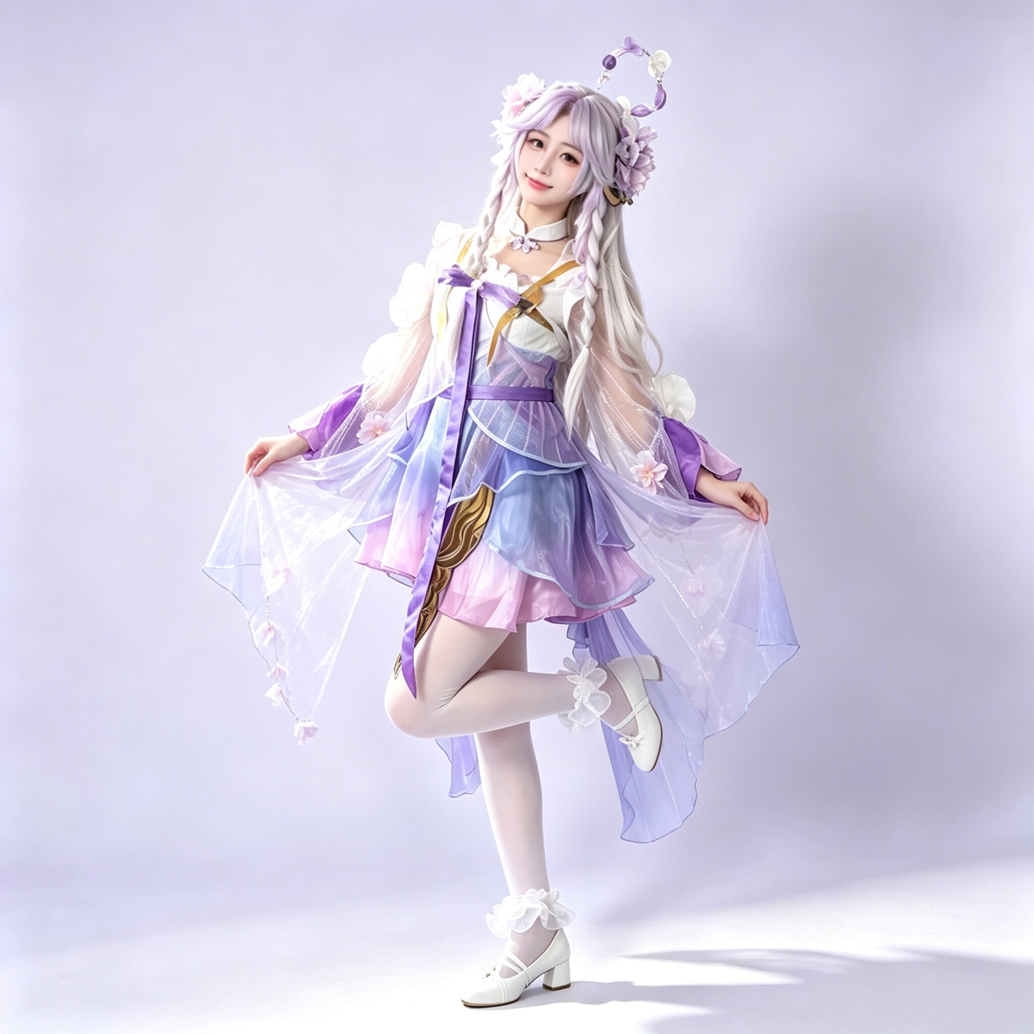 王者荣耀幻珠鲛人朵莉亚cos服