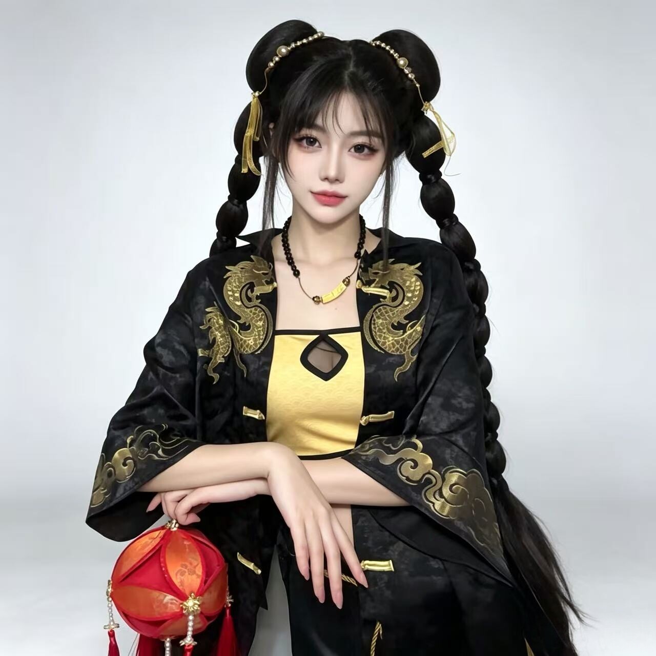 蓝梦cos服永劫无间龙之道服装全