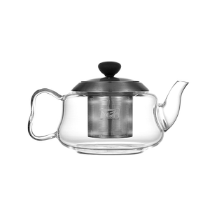 雅风合欢壶 加厚耐高温透明玻璃泡茶壶耐热大茶具不锈钢过滤花茶