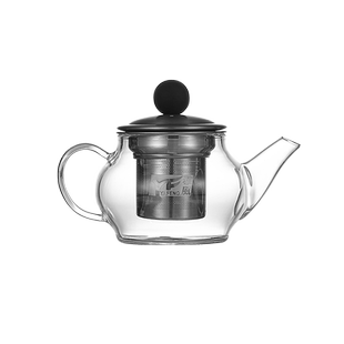 雅风无忧壶 耐高温加厚玻璃泡茶壶 不锈钢过滤花茶具家用