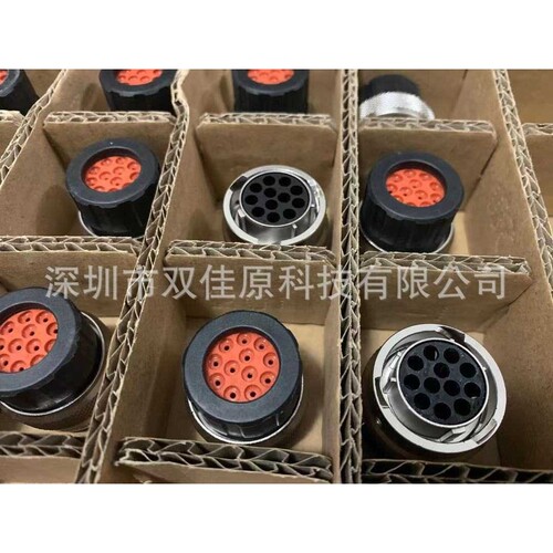 RT061412SNHEC03 Amphenol安费诺圆形汽车连接器12芯母插头