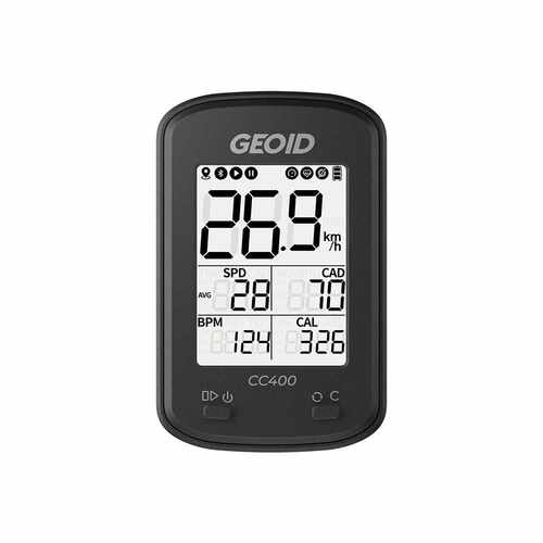 GEOID极遨CC400自行车GPS智能码表公路车山地车速度骑行里程表