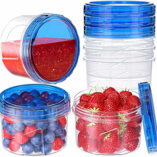 同款Freezer Storage Containers塑料储存保鲜盒可微波炉冰箱
