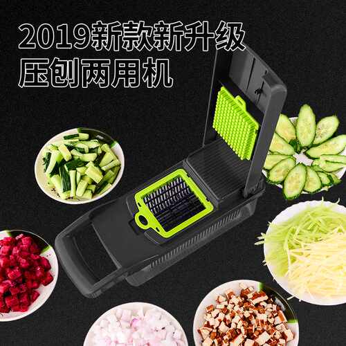 厨房多功能切菜器刨丝器 家用手动切丝器切片器 萝卜土豆丝擦丝器