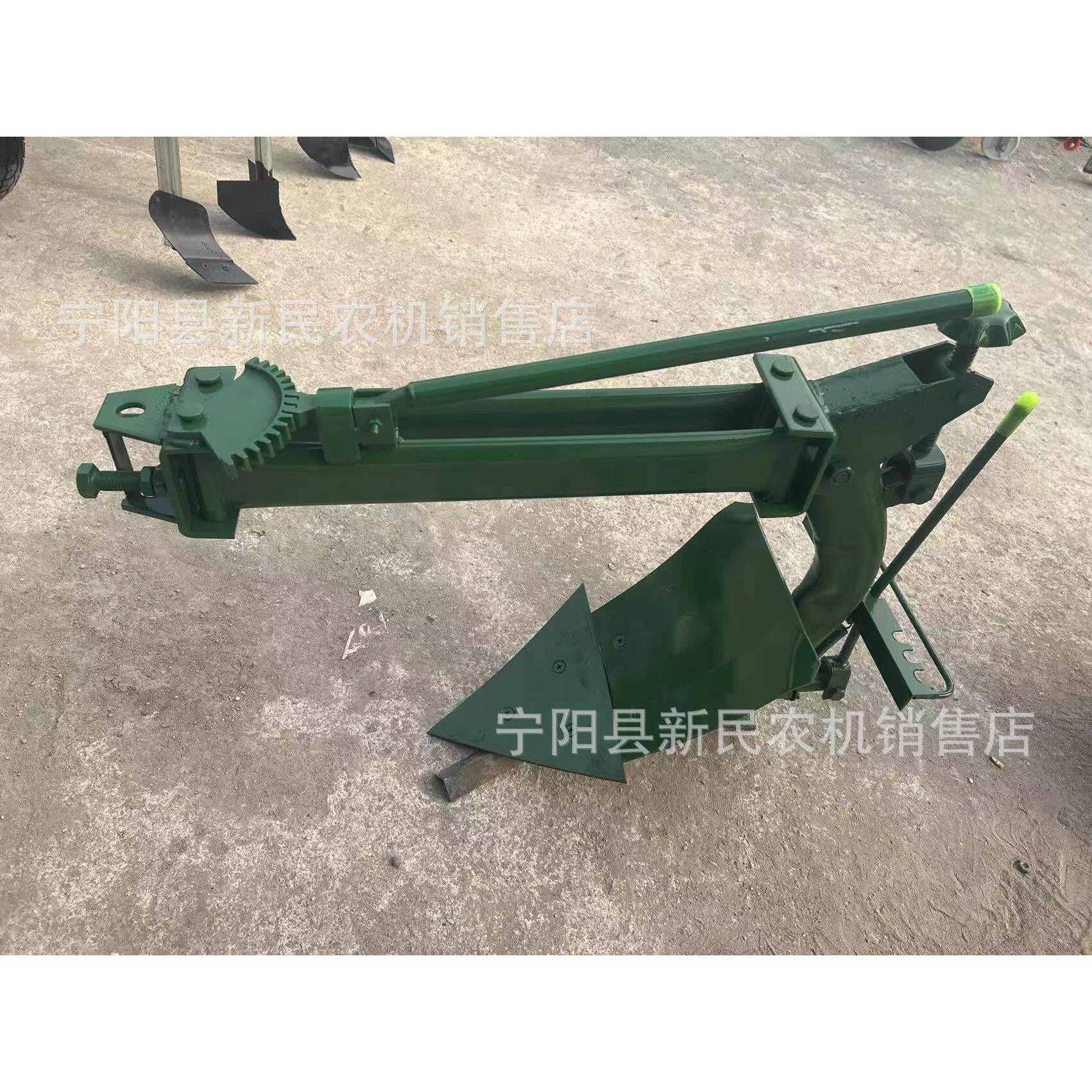 铧犁双铧犁双面翻转犁耕地犁松土犁开沟犁家用手扶车带小犁铧