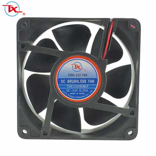 同鑫直销TX12038DC24V散热风扇电焊机控制柜散热风机滚珠轴承