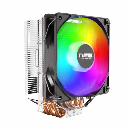 九尾狐6T台式电脑CPU散热器主机风扇6铜管1150/1151/1700AMD