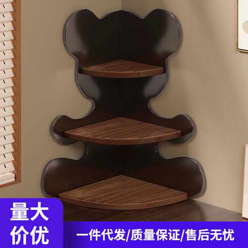 桌面书架转角置物架简易学生书桌收纳架子办公室工位拐角小型书柜