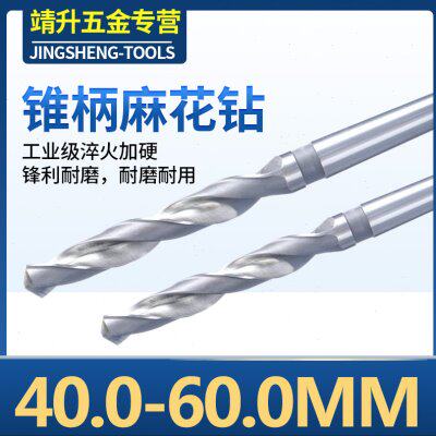 靖升-高速钢6542莫氏锥柄麻花钻头 锥钻 机用车床摇臂钻头40-60