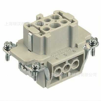 harting/哈丁/浩亭 重载连接器 6芯 HAN 6E-F 09330062701