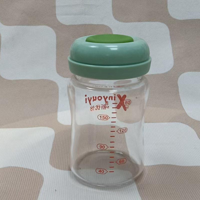 母乳保鲜杯玻璃冷藏杯一次性塑料储存密封袋玻璃包装盒工厂