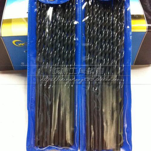 常州万绥直柄加长麻花钻 黑色加长麻花钻头Ф13.1-16mm W 65材料