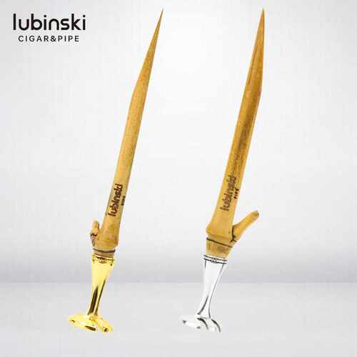 鲁宾斯基竹节烟斗压棒多功能烟斗工具配件刮刀剔刀压棒LUBINSKI