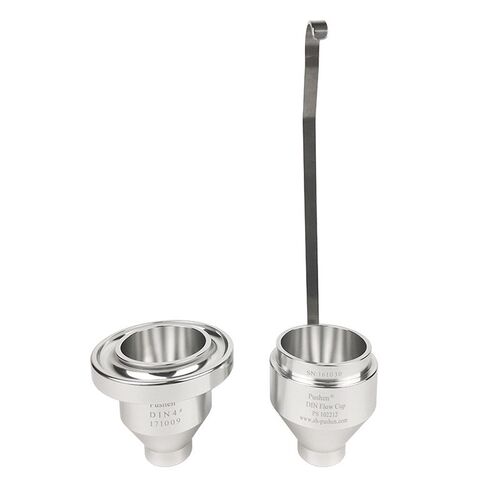 上海普申DIN4#便携手提式粘度杯4号粘度杯涂料油墨液体化工粘度计