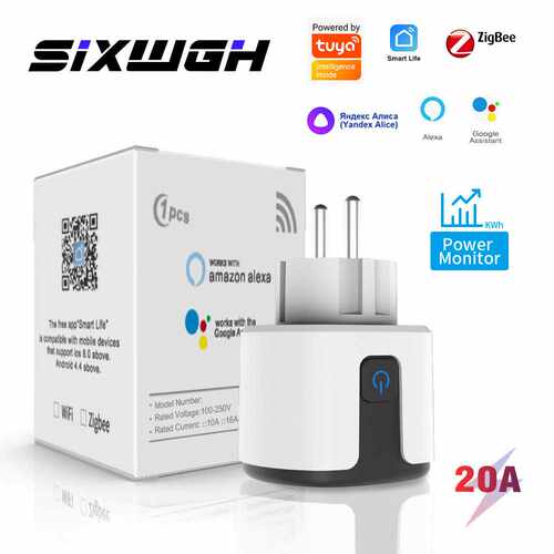 zigbee智能插座欧法规通用热销产品涂鸦app带计电量中继功能