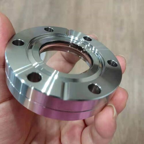 真空CF KF法兰观察窗硼硅石英玻璃视窗视镜ISO35 50 63 100 150