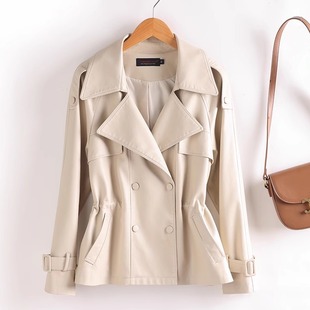 海宁真皮皮衣外套女2025新款 洋气小个子加厚棉服绵羊皮夹克潮 爆款