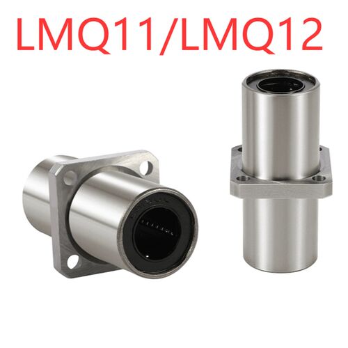 中间式带方法兰直线轴承LMQ11/LMQ12-d8/d10/d12/d16/d20/d25/d30