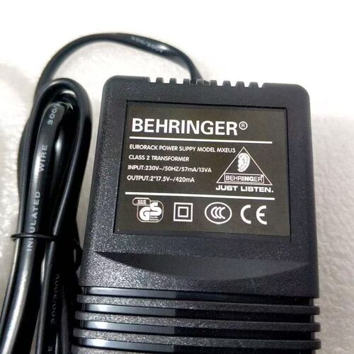 德国BEHRINGER百灵达调音台UB502 802 XENYX外置电源适配器1002