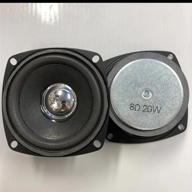 高品质烤黑瓷3寸8欧15W20W77MM78mm全频外磁 音响电脑小音箱喇叭