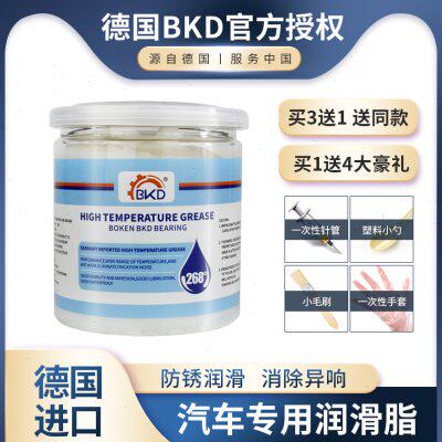 BKD德国进口天窗轨道润滑脂车门限位器铰链汽车专用润滑脂异响